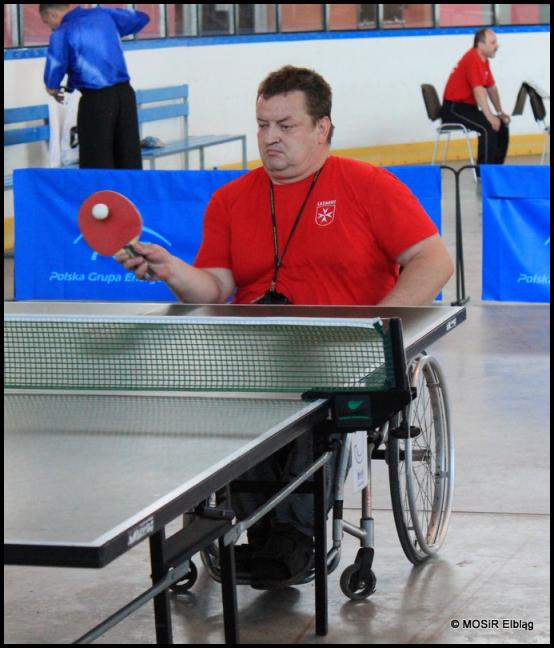 Niepełnosprawni zagrają w tenisa stołowego