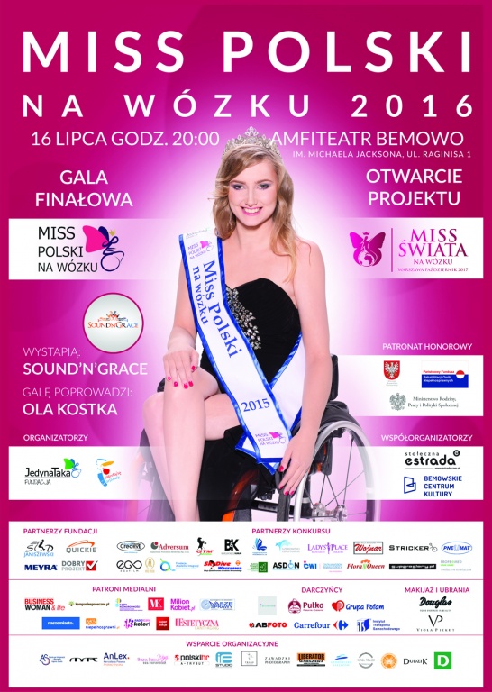 Społeczeństwo: Wybory Miss Polski na Wózku 2016 już w weekend!