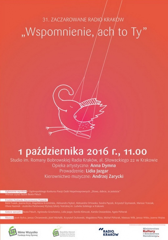 Kultura: Koncert „Zaczarowanego Radia Kraków” już jutro