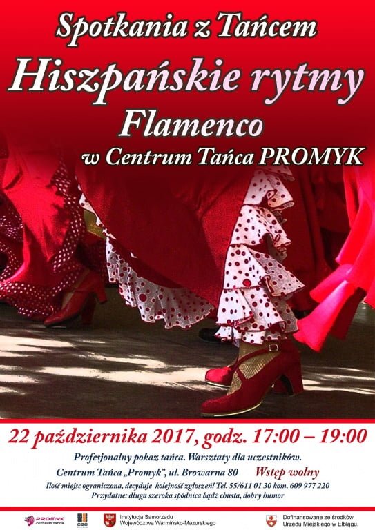 Elbląg: Hiszpańskie rytmy – warsztaty z flamenco