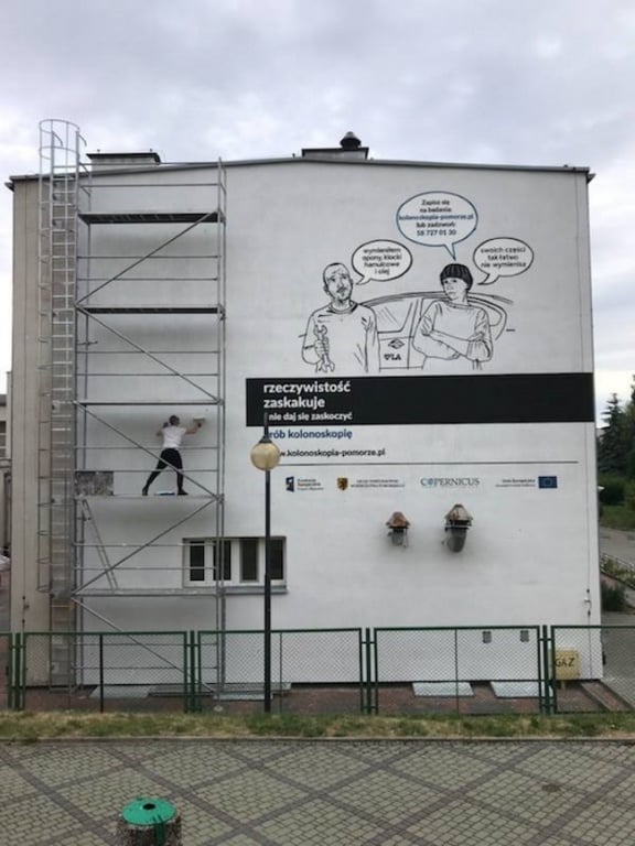Kwidzyn: Mural profilaktyczny