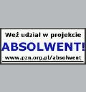 „ABSOLWENT” „Wsparcie osób niewidomych na rynku pracy”