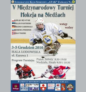 Międzynarodowy Turniej Hokeja na Sledgach „Elbląg Cup” od 3 do 5 grudnia