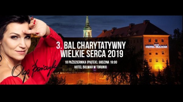 Toruń: Trzeci Bal Charytatywny Wielkie Serca