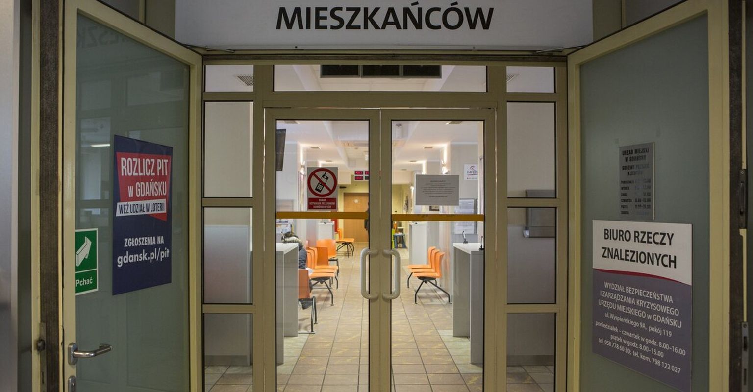 Obsługa klientów w Urzędzie Miejskim w Gdańsku czasowo zawieszona