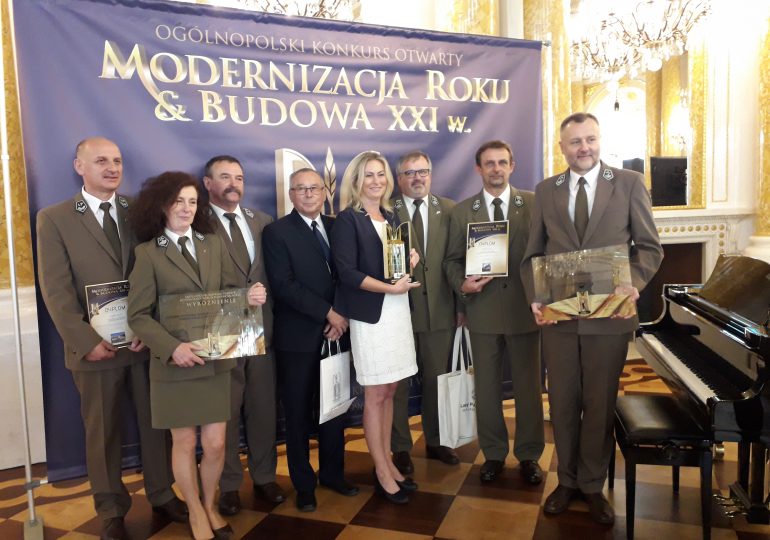 Nadleśnictwo Elbląg zwycięzcą nagrody Modernizacja Roku 2019