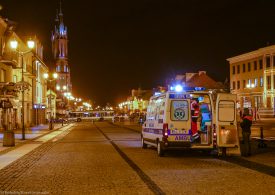 Białystok: Karetka czeka na bezdomnych