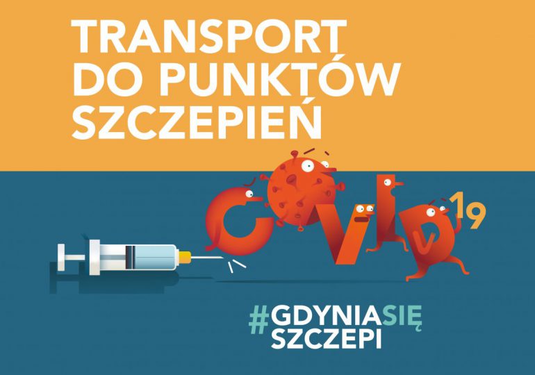Gdynia: Bezpłatny transport do punktów szczepień