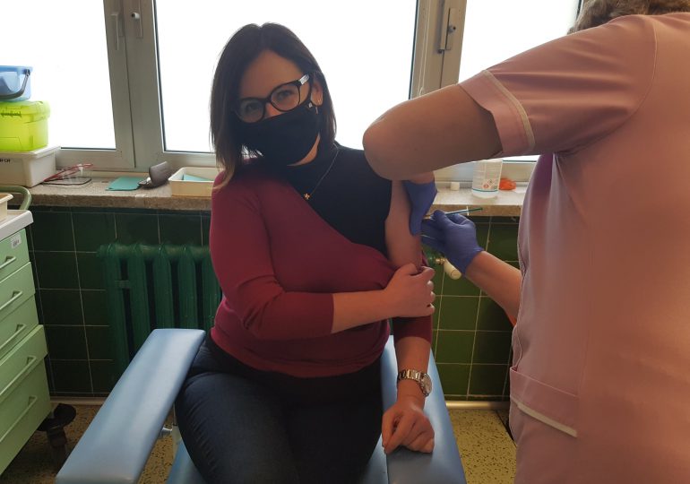 W WSZ w Elblągu od poniedziałku ruszyły szczepienia nauczycieli