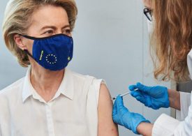 Szefowa KE dostała pierwszą dawkę szczepionki przeciw COVID-19