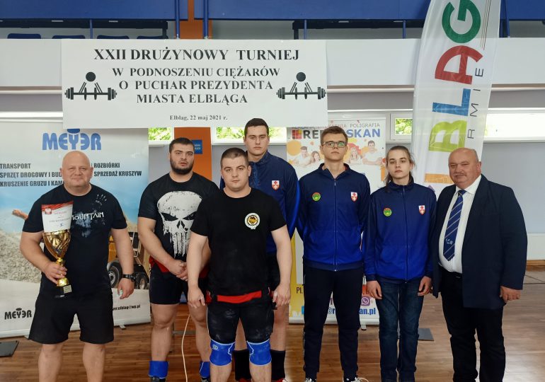 Sztangiści rywalizowali o Puchar Prezydenta Elbląga