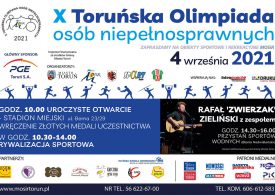 X Toruńska Olimpiada Osób Niepełnosprawnych już wkrótce