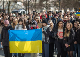 Płock: Uczniowie solidarni z Ukrainą