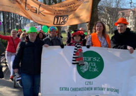 Poznań: Marsz Na Tak - czyli ekstra chromosomem witamy wiosnę