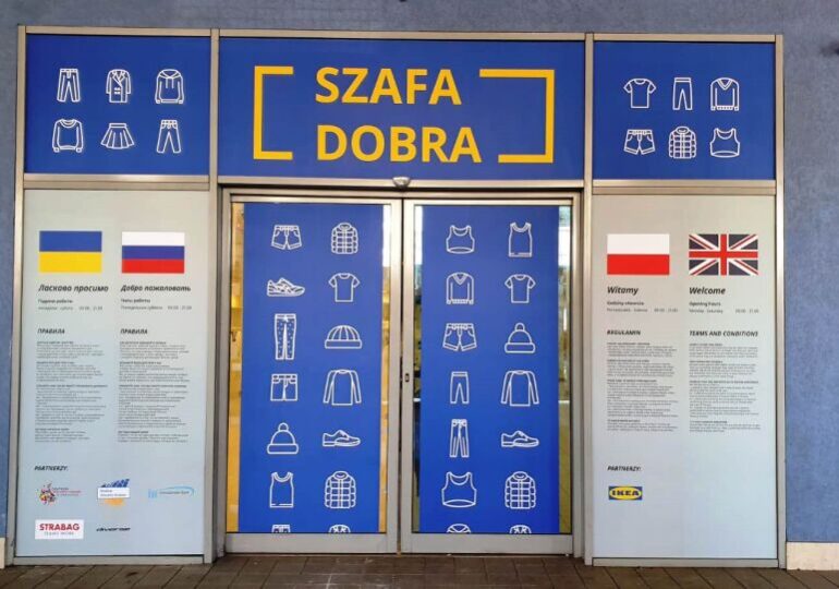 Kraków: Miejsce schronienia i Szafa Dobra w Plazie