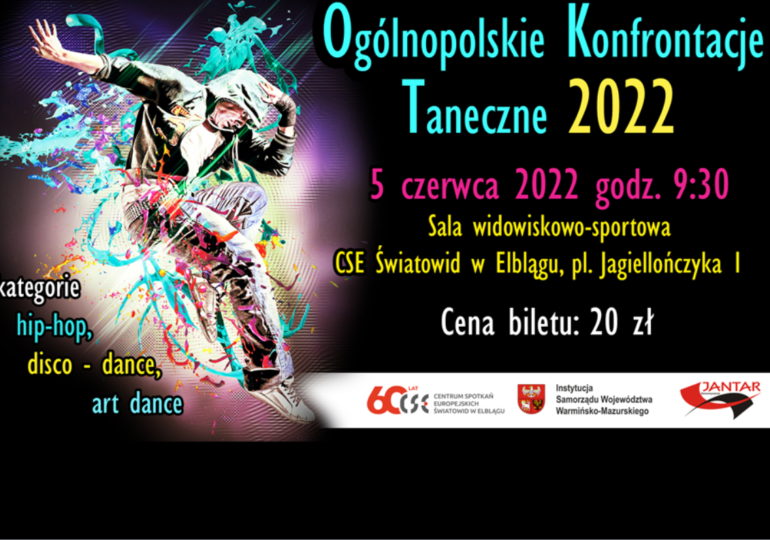 Elbląg: Ogólnopolskie Konfrontacje Taneczne 2022