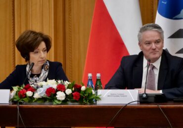 Minister Marlena Maląg o wsparciu dla obywateli Ukrainy