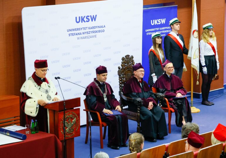 Prof. Henryk Skarżyński doktorem honoris causa UKSW