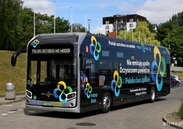 Wodorowy autobus na testach w Gdyni