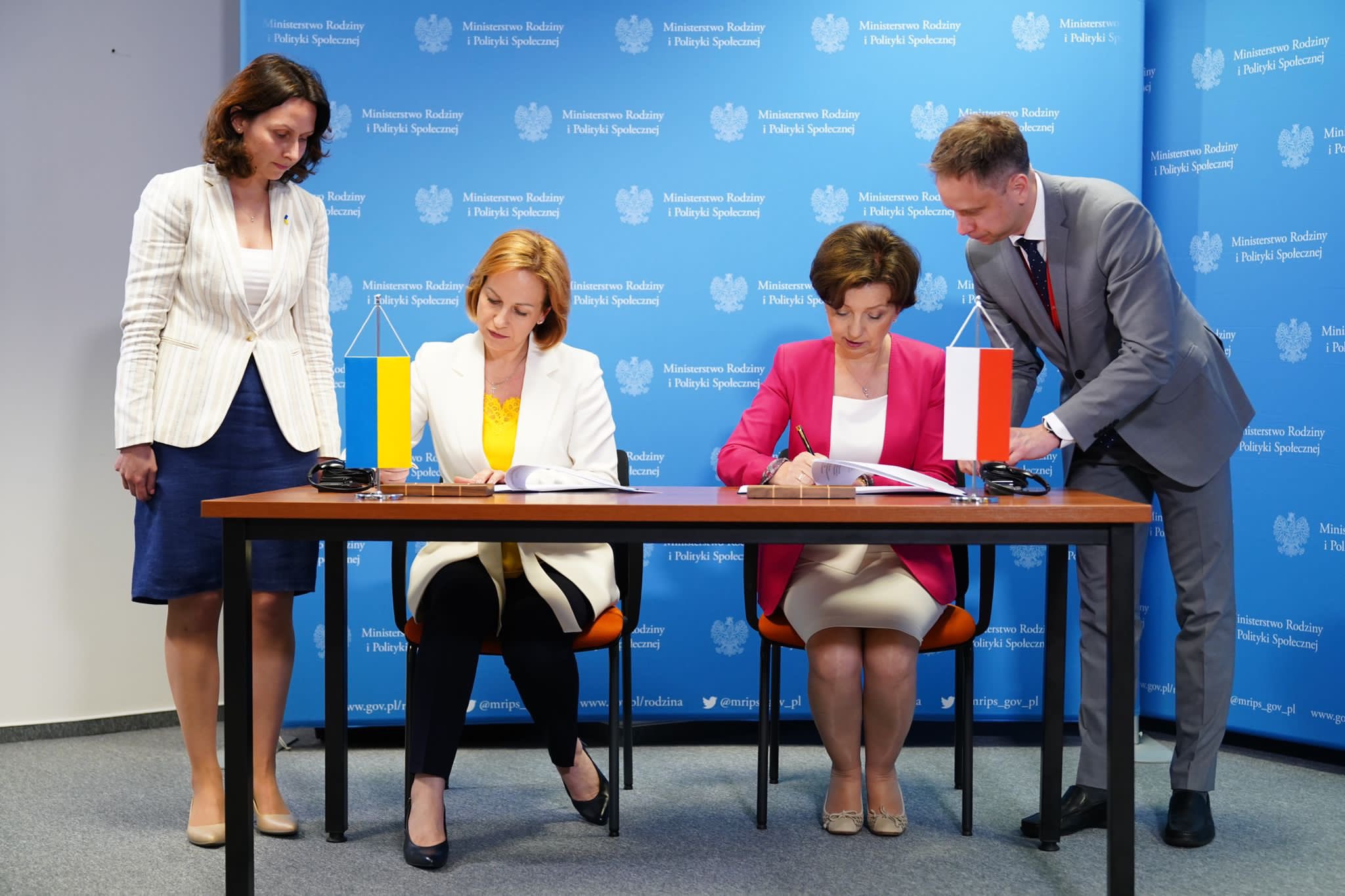 Polskie i ukraińskie ministerstwa podpisały deklarację w sprawie ochrony dzieci