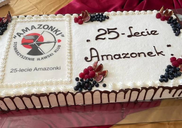 Stowarzyszenie Iławski Klub „Amazonki" świętowało 25 lecie swojej działalności!