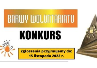Rusza XXII edycja konkursu „Barwy Wolontariatu"!