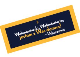 Warszawa dumna z wolontariuszy