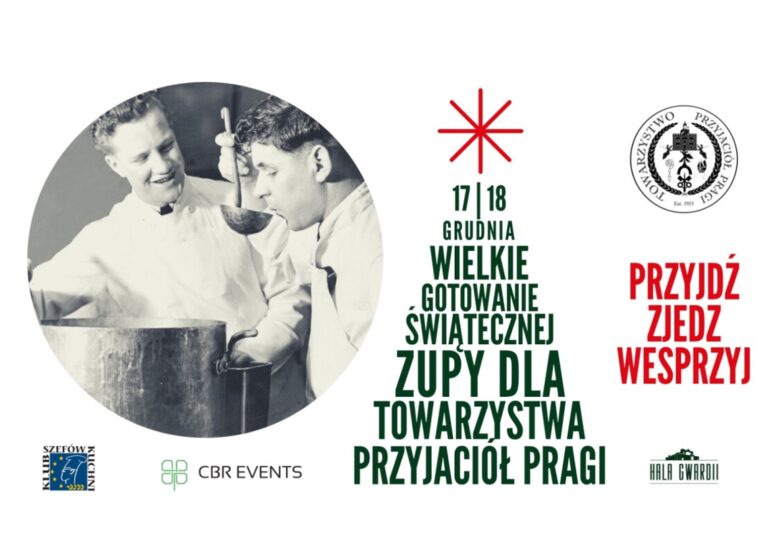 Warszawa: Charytatywne Wielkie Gotowanie Świątecznej Zupy w Hali Gwardii