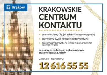 Kraków zachęca mieszkańców: bądźmy w kontakcie!