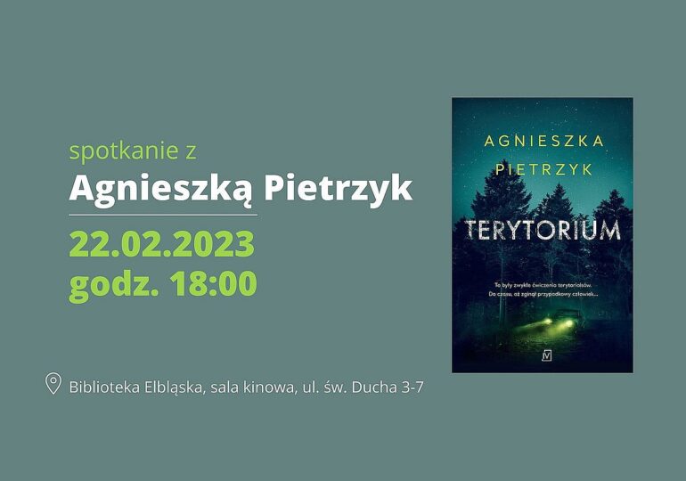 Spotkanie z Agnieszką Pietrzyk – nowa książka elblążanki zaskakuje