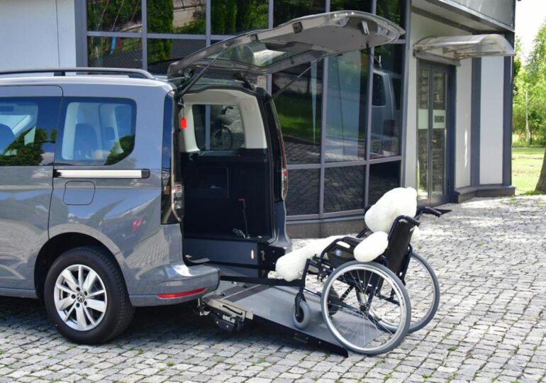 Volkswagen z zabudową dla osób z niepełnosprawnościami