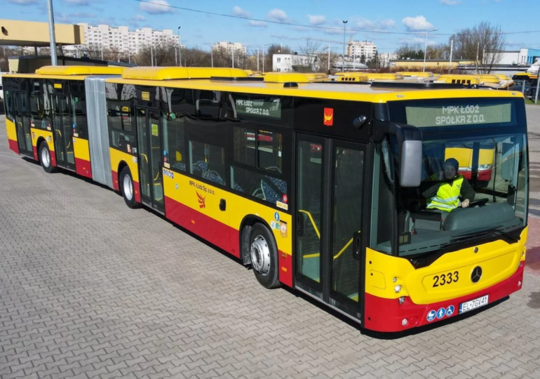 Łódź: Nowe niskopodłogowe autobusy MPK wyjechały na trasę
