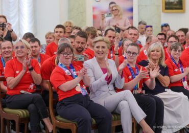 Pierwsza Dama do polskiej reprezentacji Światowych Letnich Igrzysk Olimpiad Specjalnych: Wróciliście z tarczą!