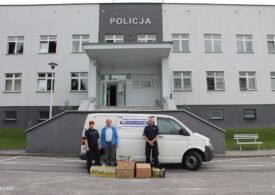Brzescy policjanci włączyli się w pomoc humanitarną