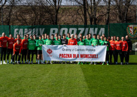 Śląsk Wrocław gra z Caritas Polska. Klub wsparł akcję Paczka dla Wenezueli