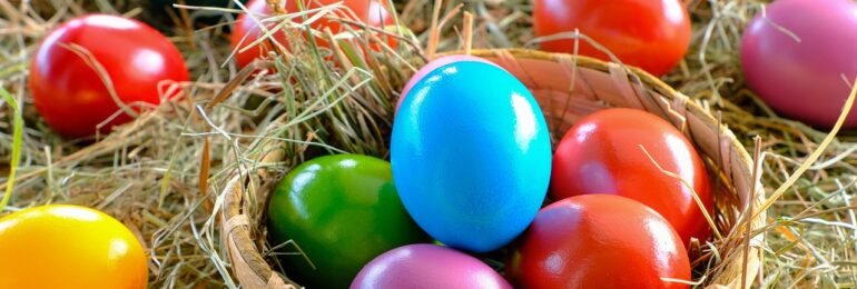 SGGW: jajka lepiej malować naturalnymi barwnikami