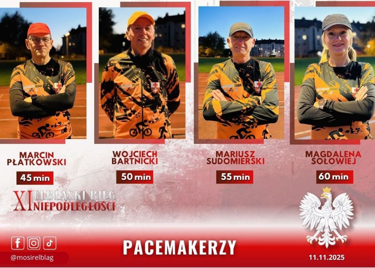 Poznaj pacemakerów Biegu Niepodległości